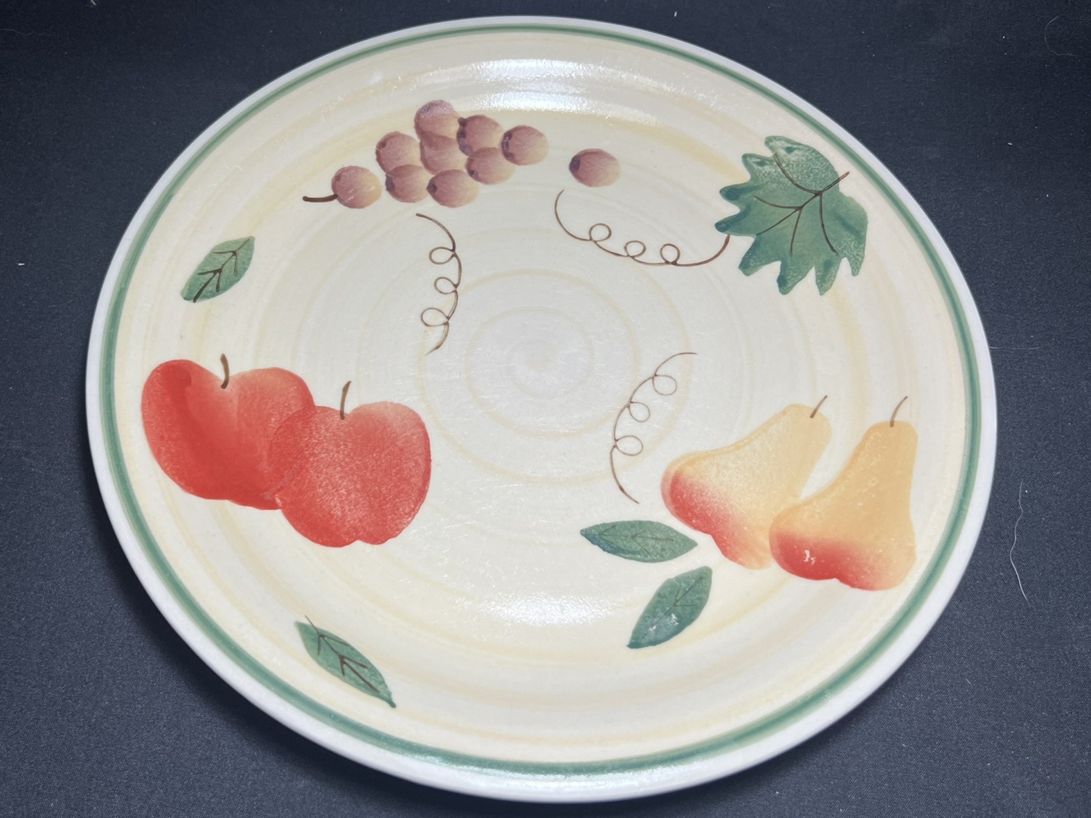 Fruit Motif Ceramic Plate | PFR115