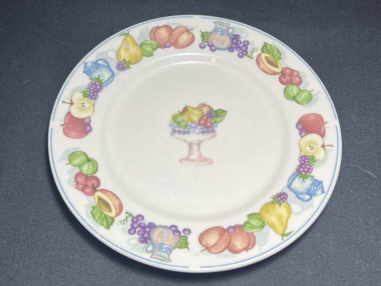 Fruit Motif Ceramic Plate | PFR111