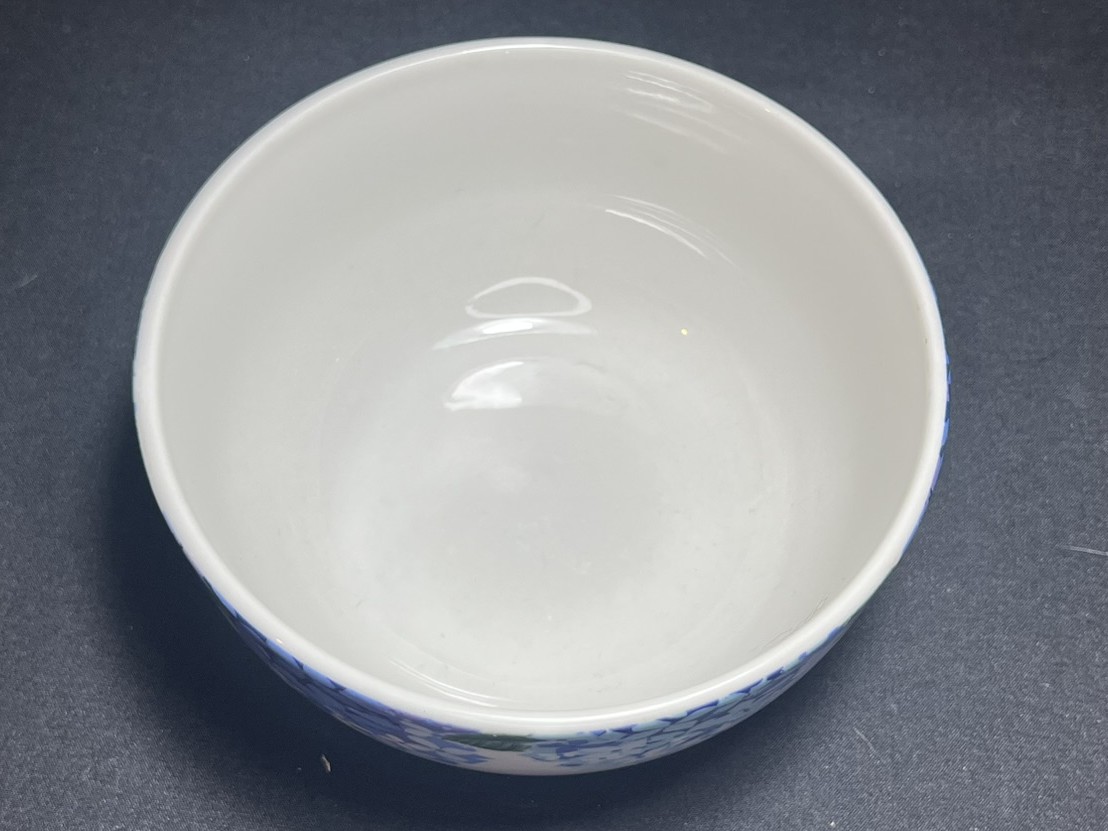 Blue Hydrangea Ceramic Bowl | B143