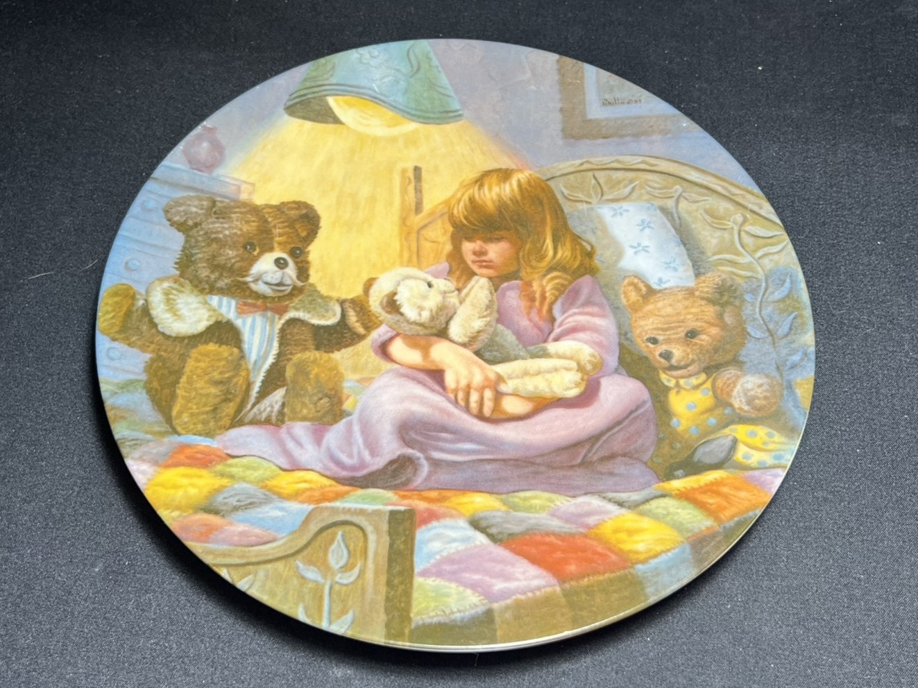 Collector's Decorative Plate - Bedtime Friends | PU139