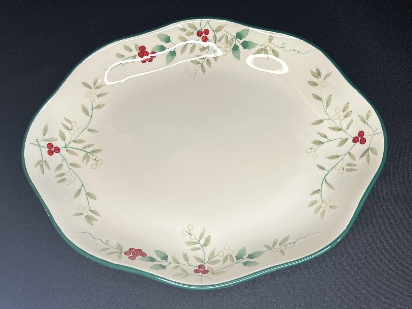 Floral Ceramic Dinner Plate | H131