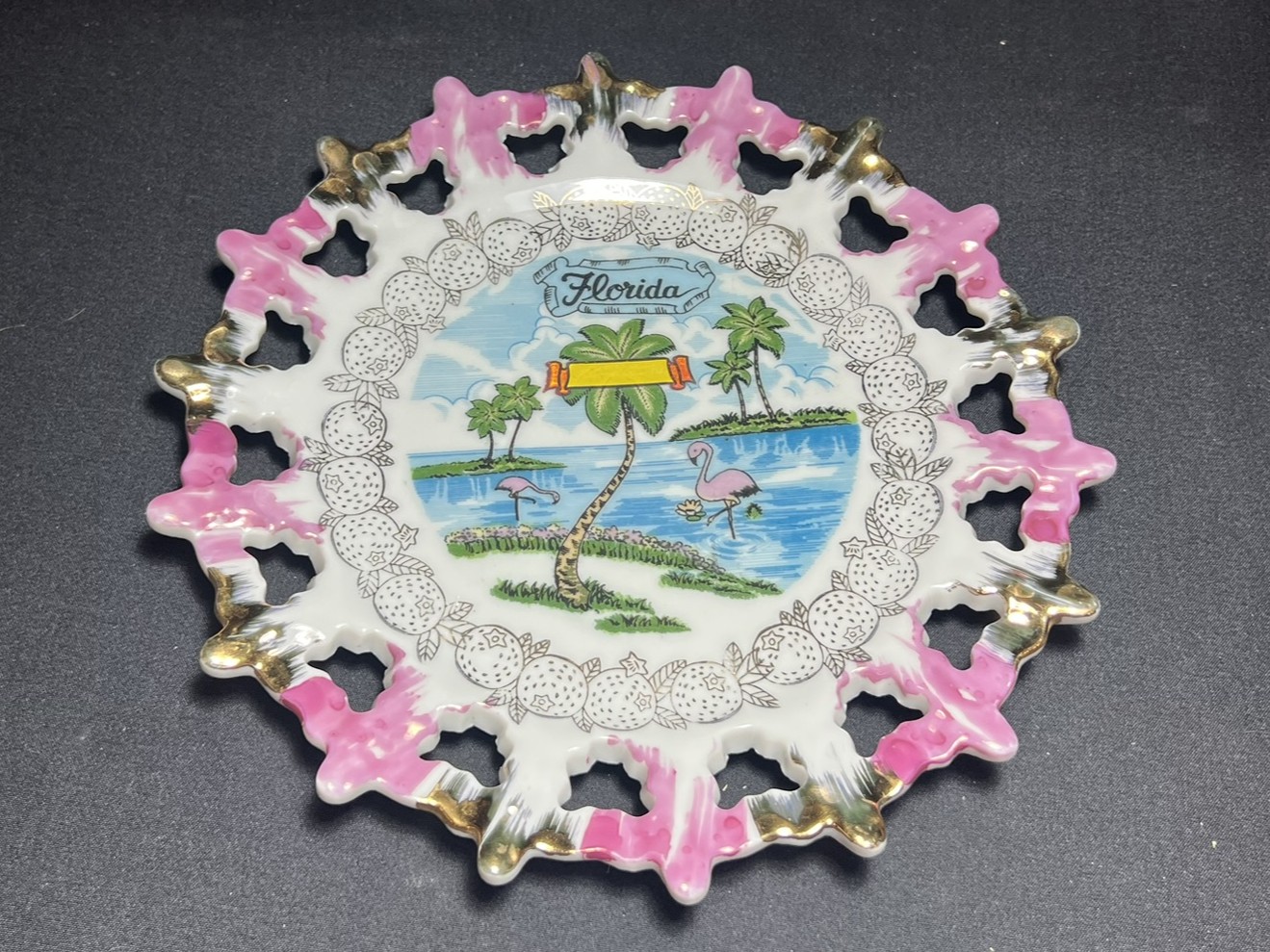 Florida Souvenir Decorative Plate | PU121