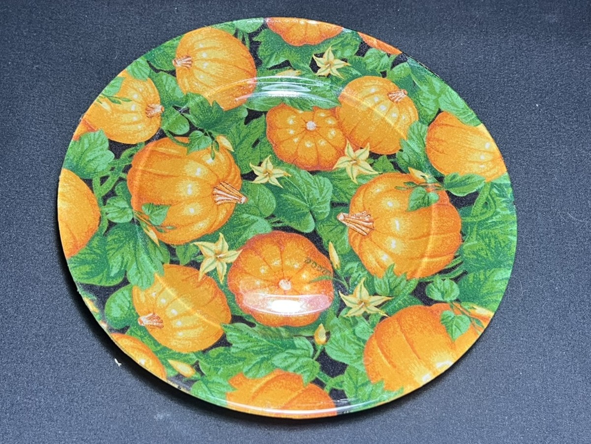 Pumpkin Harvest Decorative Plate | H195