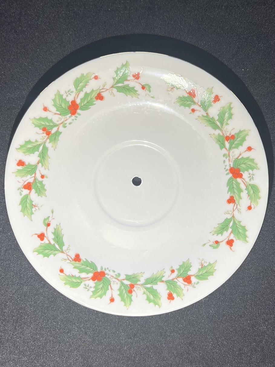 Holiday Holly Plate Insert | H102