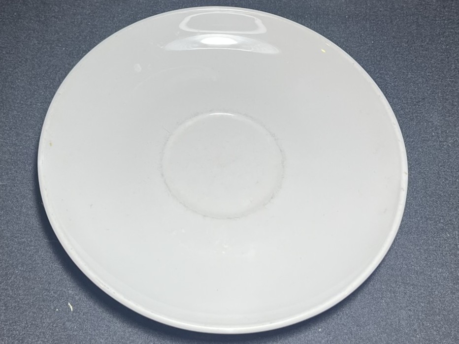 Classic White Ceramic Plate | PW132