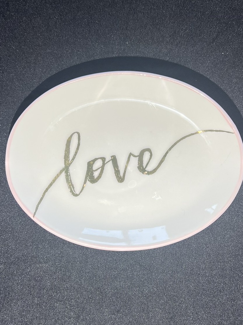 Love Ceramic Plate | H100