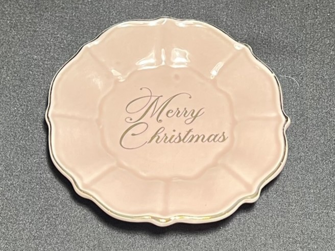 Merry Christmas Ceramic Plate | H149