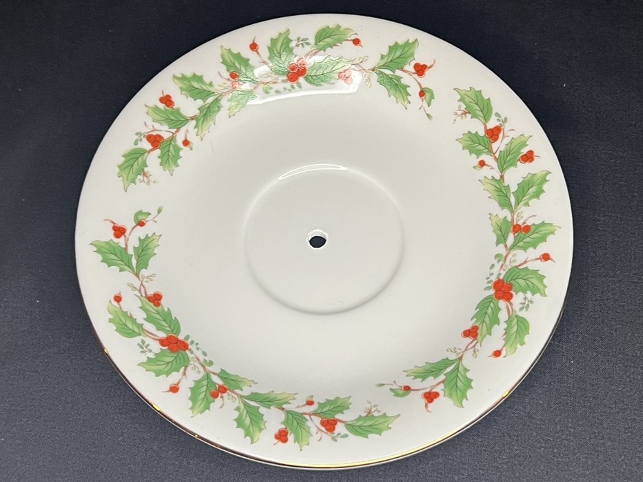 Holiday Holly Plate Insert | H102