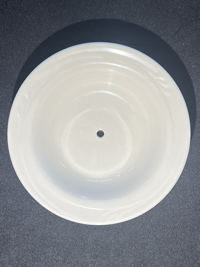 White Plastic Plant Saucer | B102