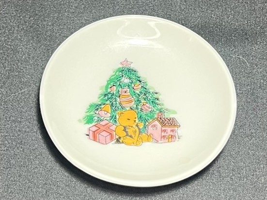 Christmas Bear Decorative Plate | H153