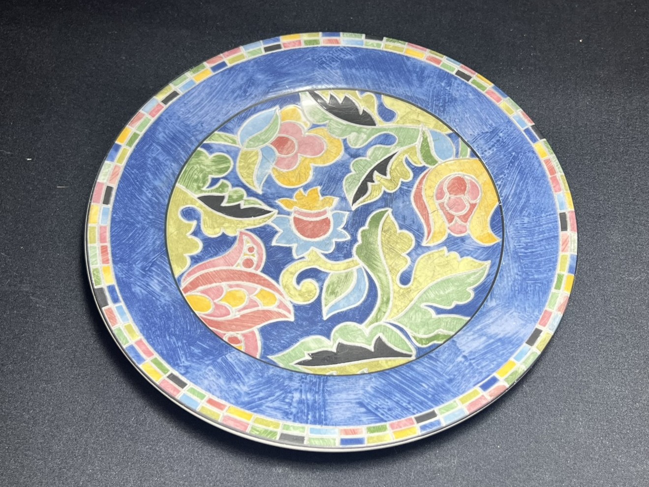 Colorful Ceramic Decorative Plate | PFL206