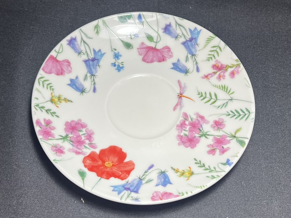 Floral Porcelain Saucer | PFL194