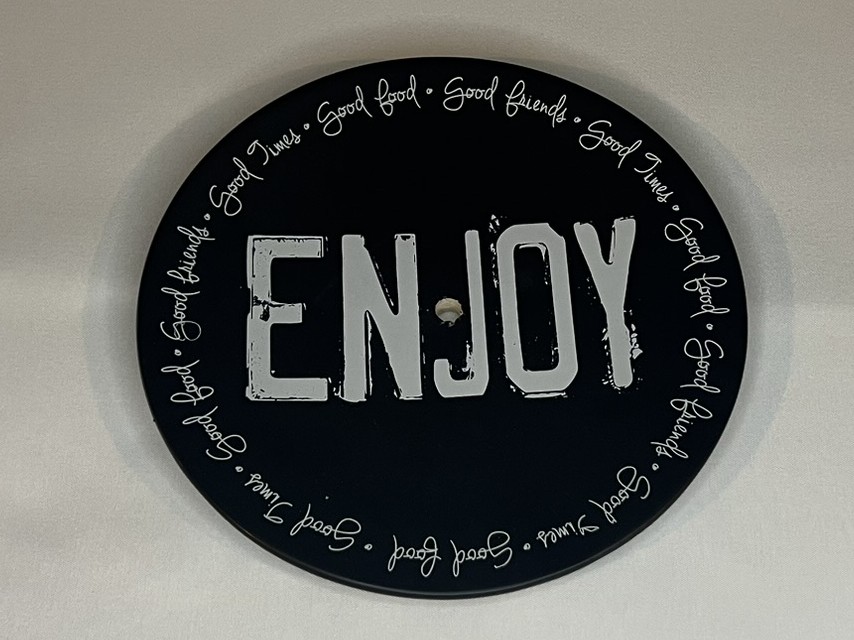 ENJOY Decorative Plate | PU103