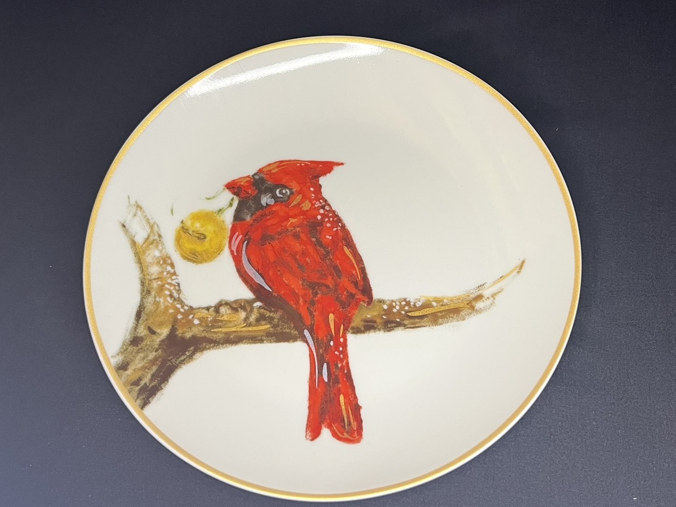 Cardinal Decorative Plate | H110