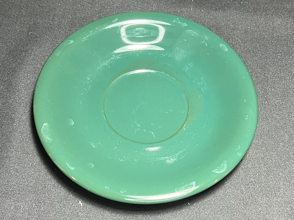 Vintage Jade Green Saucer | PC139