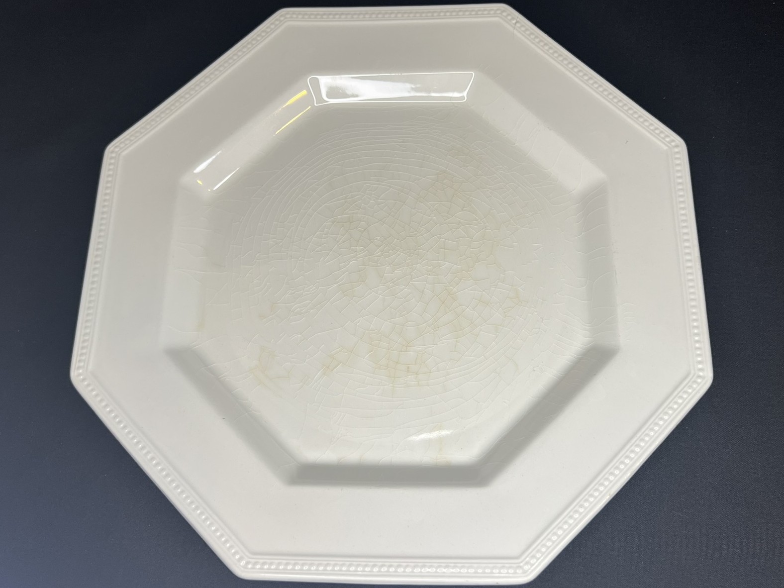 Octagonal Ceramic Plate | PO101