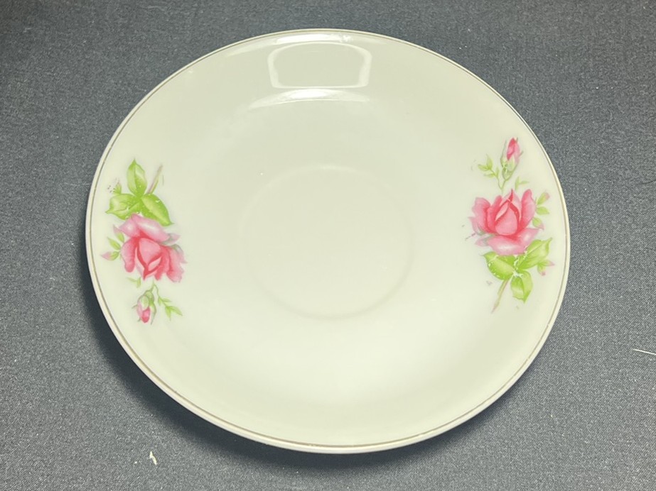 Porcelain Rose Saucer | PFL188