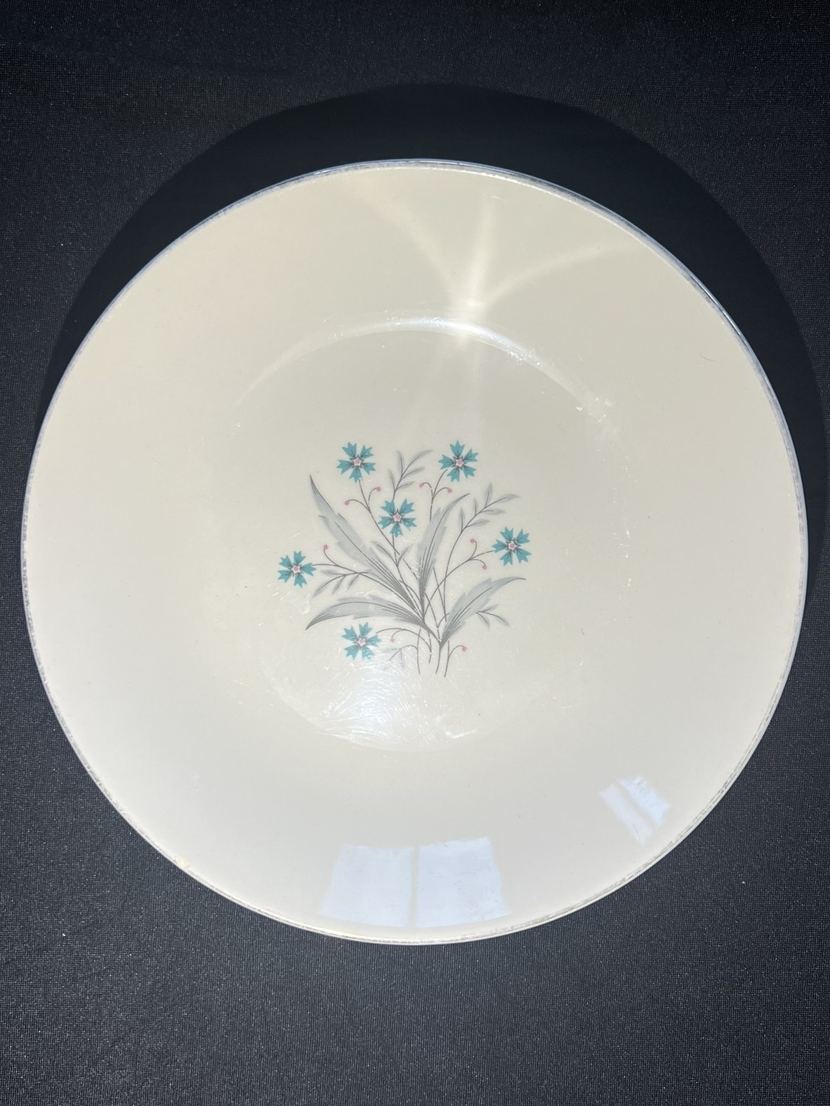 Vintage Floral Ceramic Bowl | B108