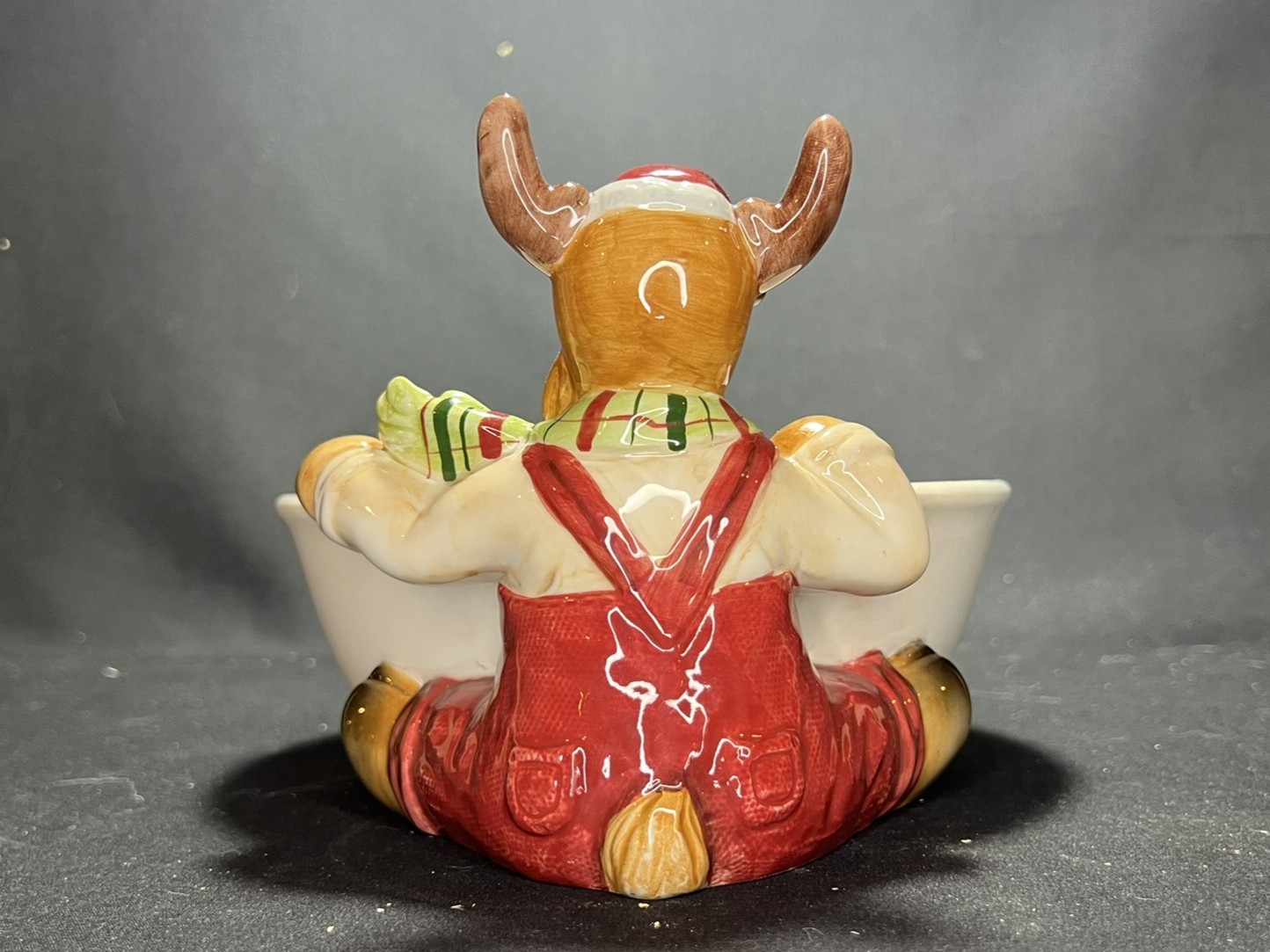 Holiday Moose Ceramic Bowl | H164