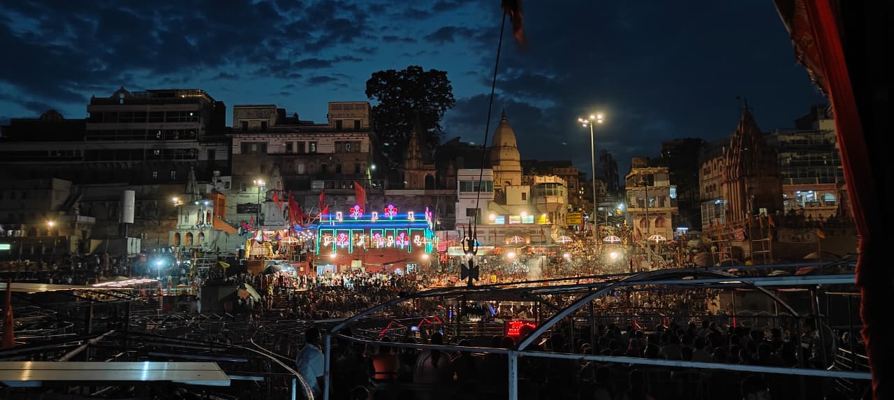 Varanasi Ghat Ganga Aarti