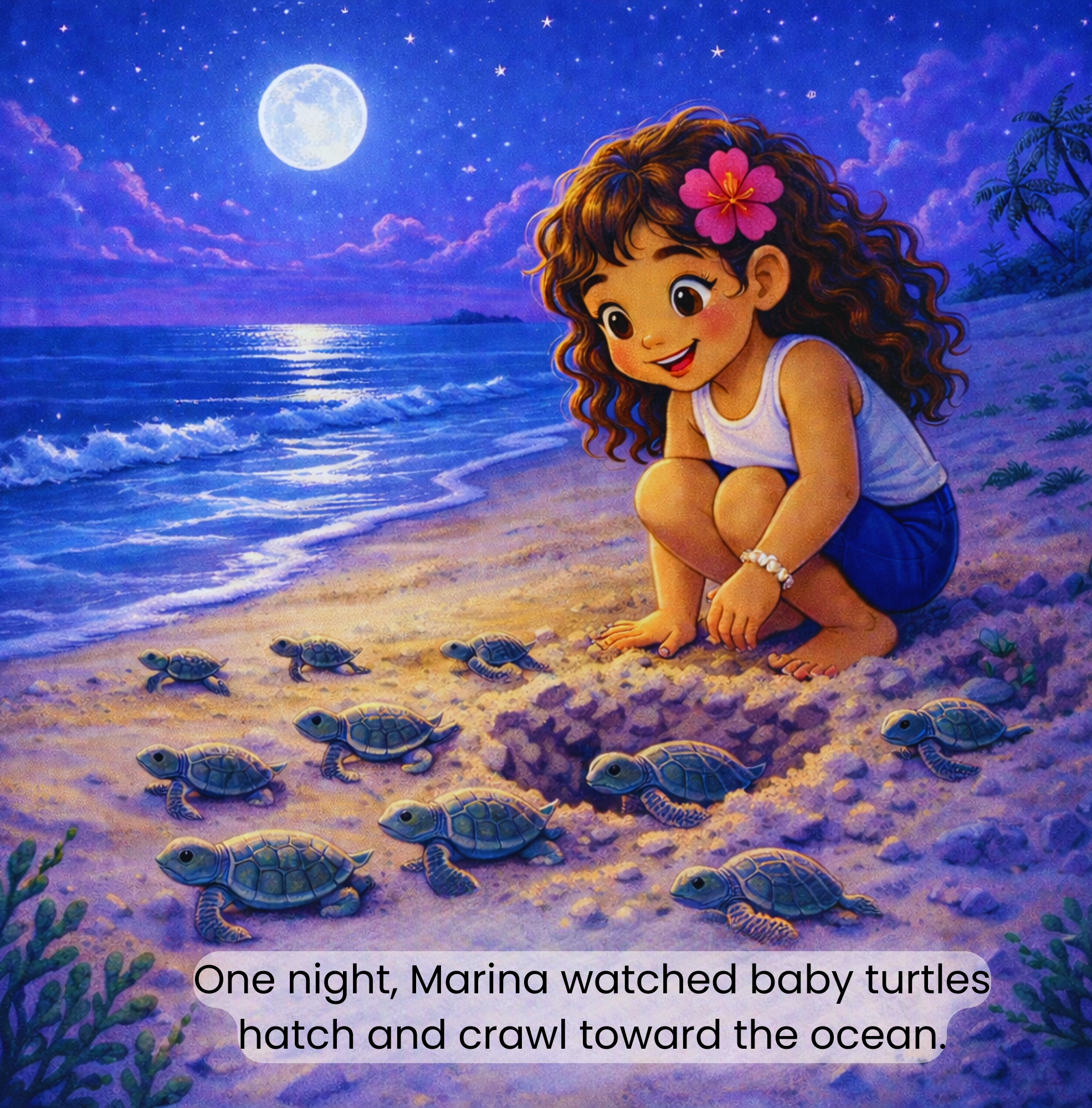 Marina and the Lost Little Turtle