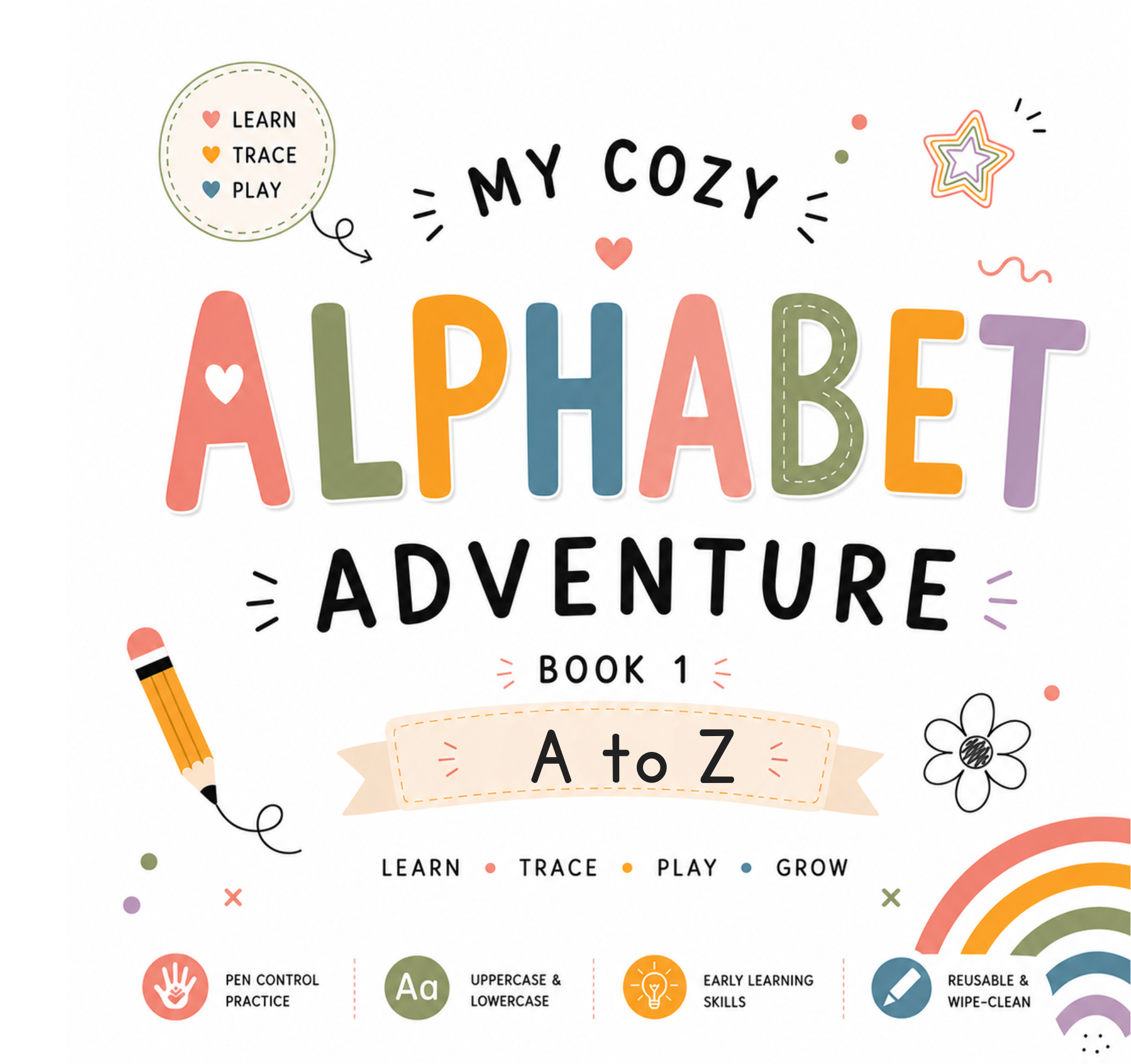 My Cozy Alphabet Adventure Book