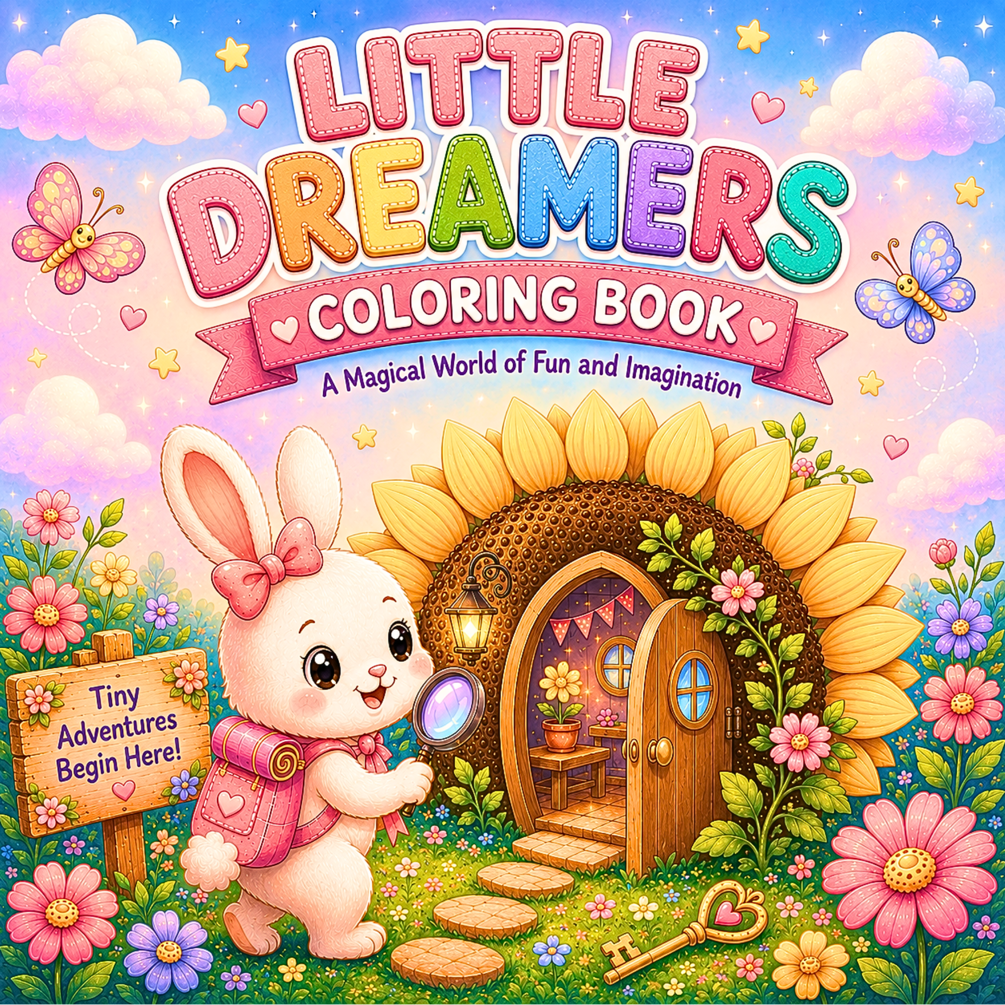 Little Dreamers Coloring Book