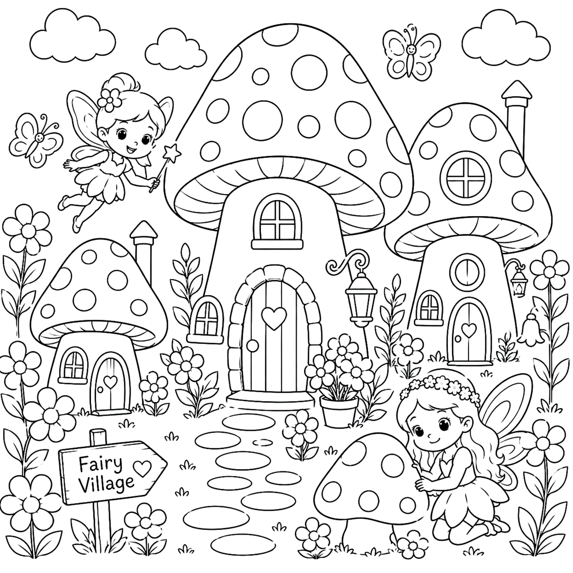 Little Dreamers Coloring Book