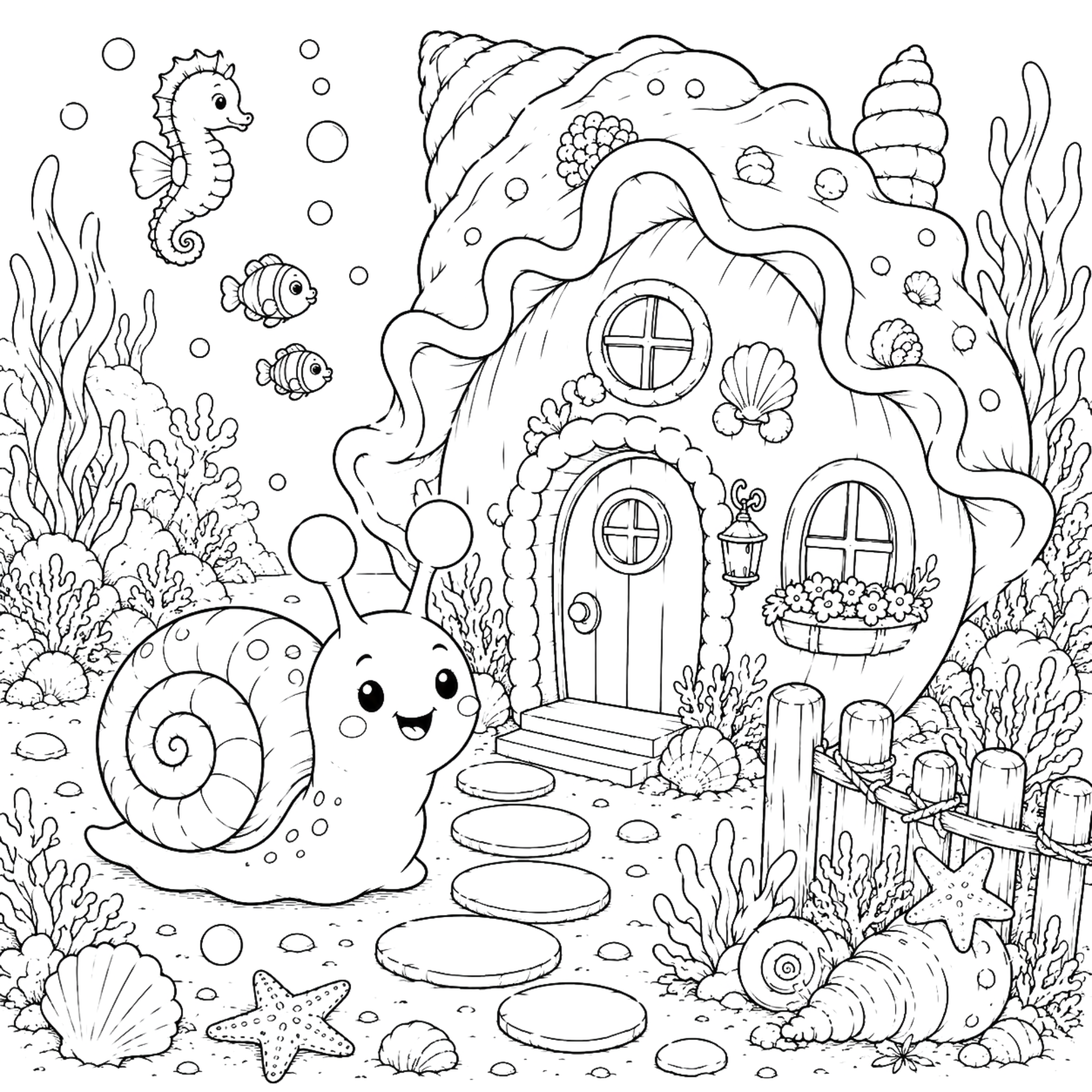 Little Dreamers Coloring Book