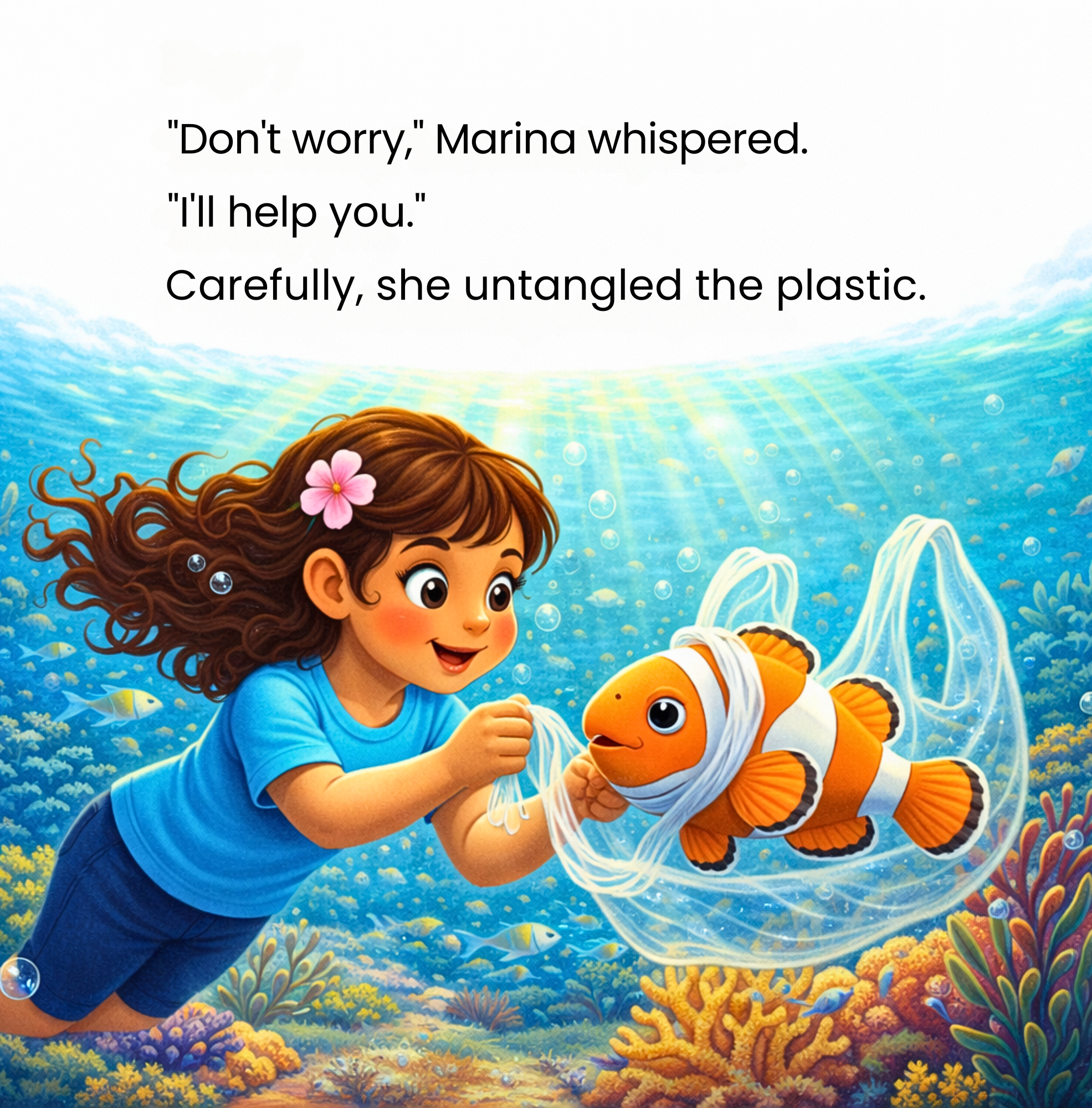 Marina and the Coral Reef Rescue
