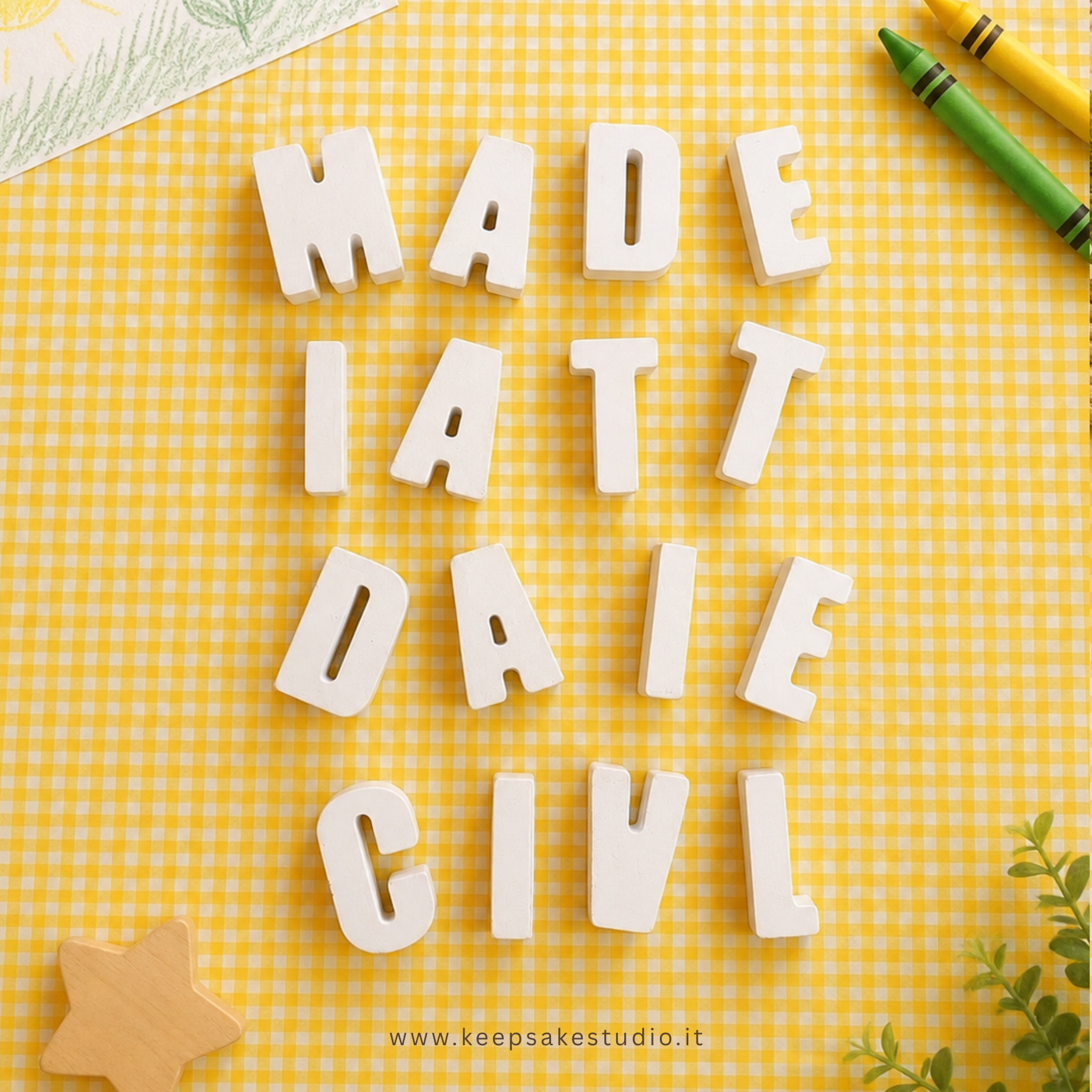 Dipingi il tuo Nome - Kit creativo personalizato