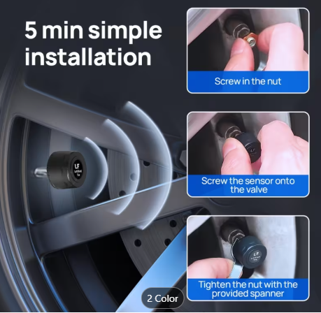 Solar Tire Pressure Monitor