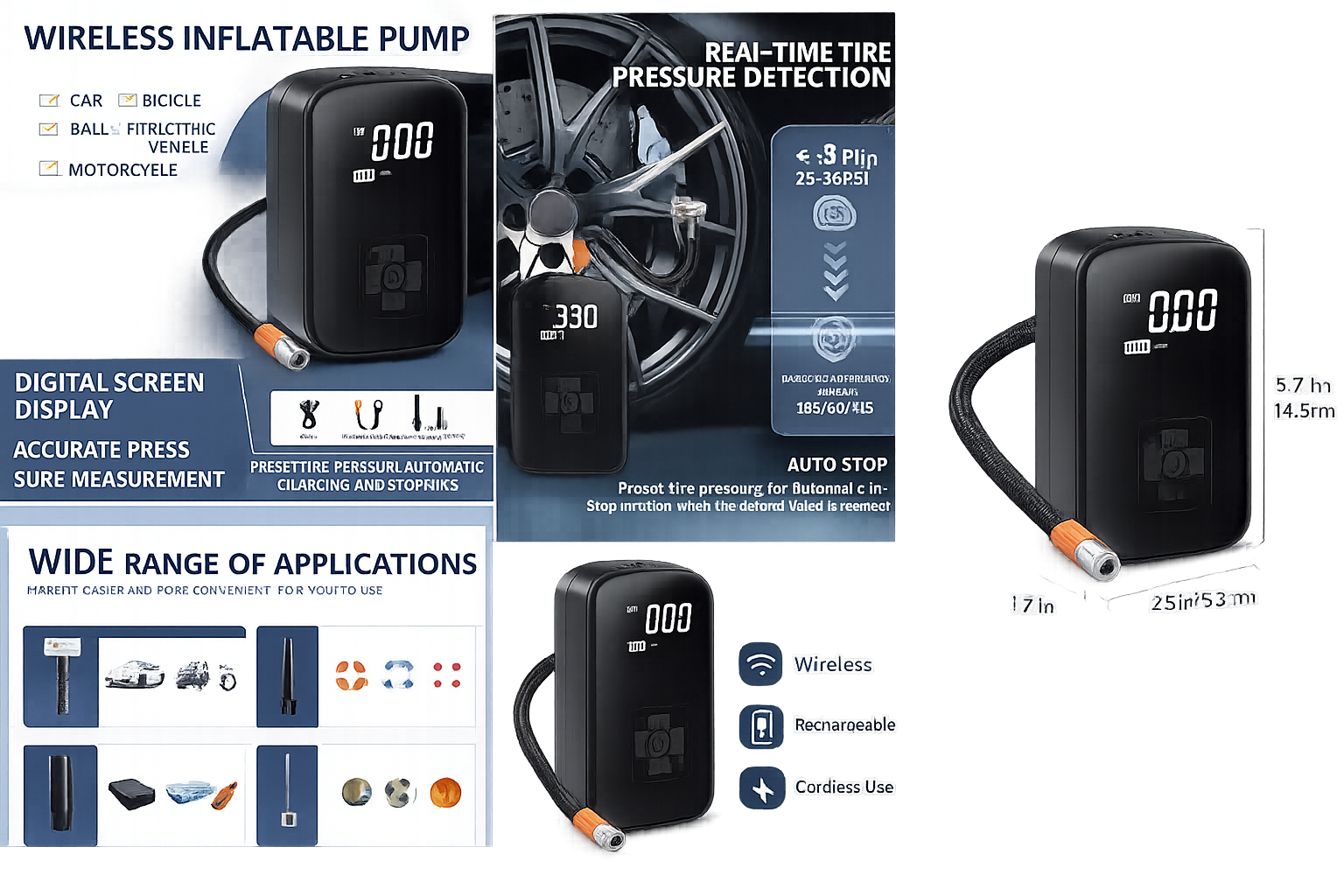 Wireless Inflatable Pump