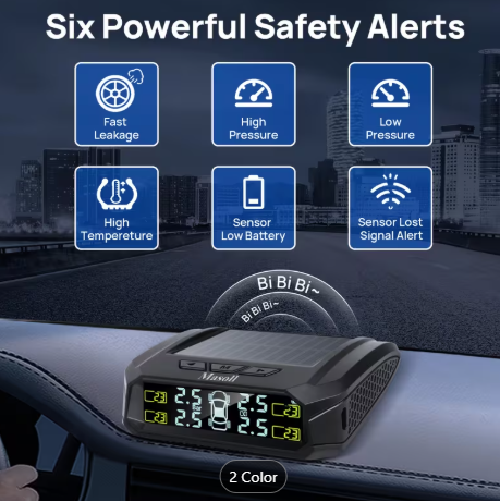 Solar Tire Pressure Monitor