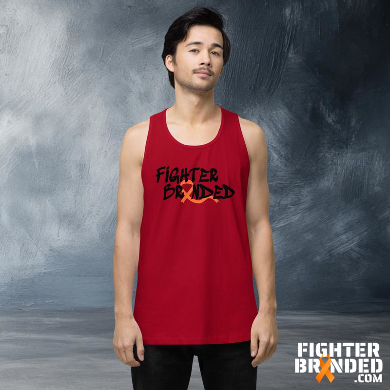Men’s Premium Tank Top - Leukemia BR1A