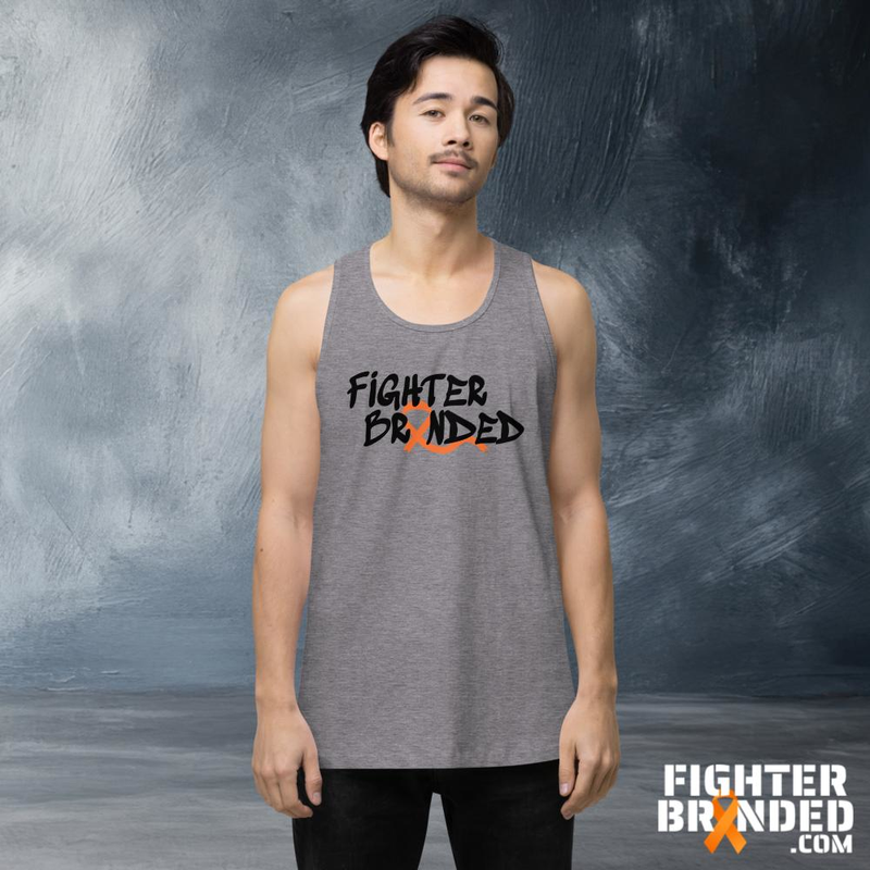 Men’s Premium Tank Top - Leukemia BR1A