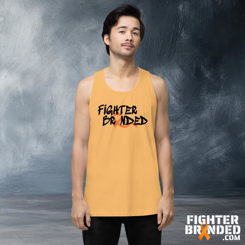 Men’s Premium Tank Top - Leukemia BR1A