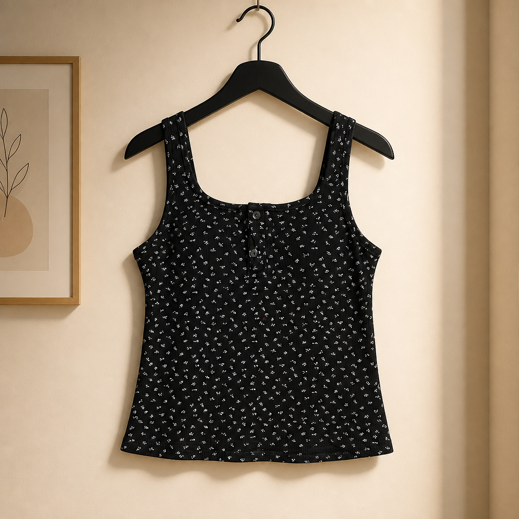 Daisy Floral Tank Top