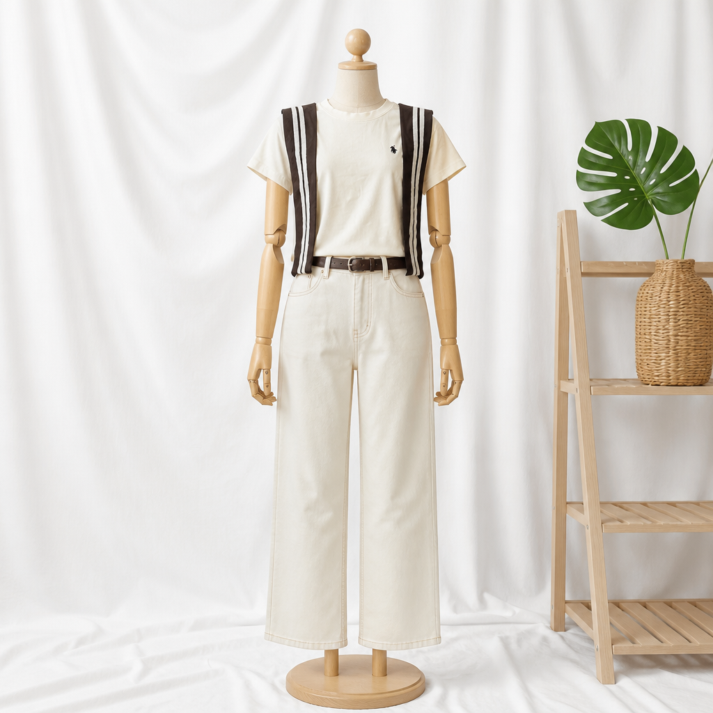 Alexis Contrast Layer Tee Set