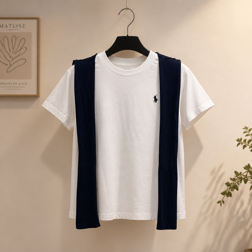 Alexis Contrast Layer Tee Set