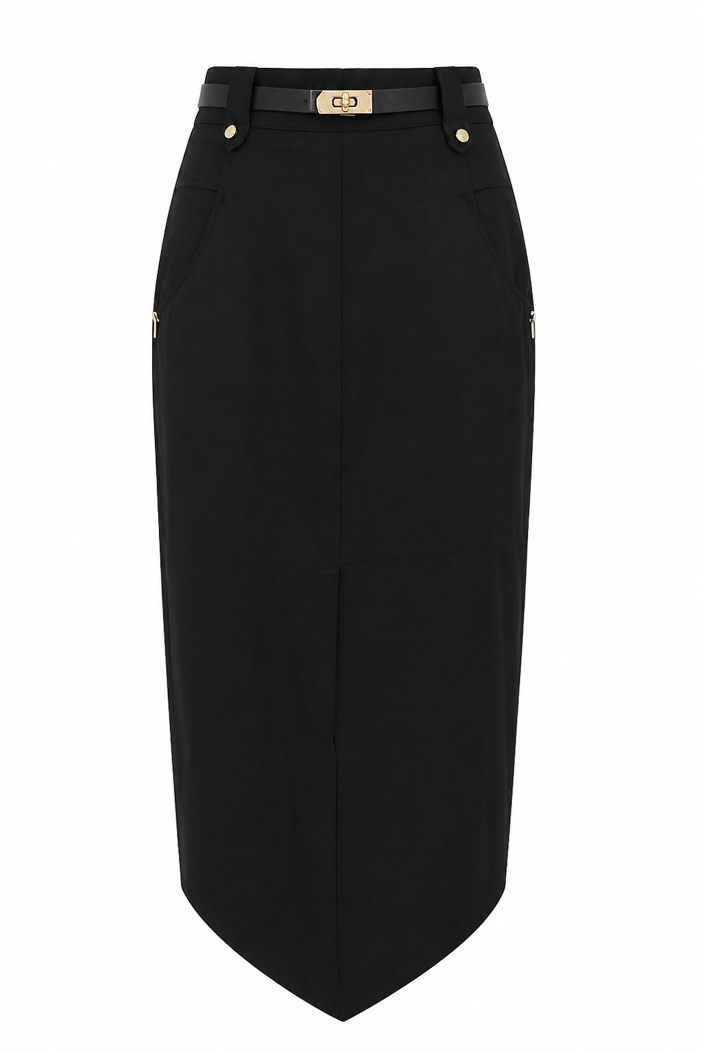 Audrey Belted Long Skirt