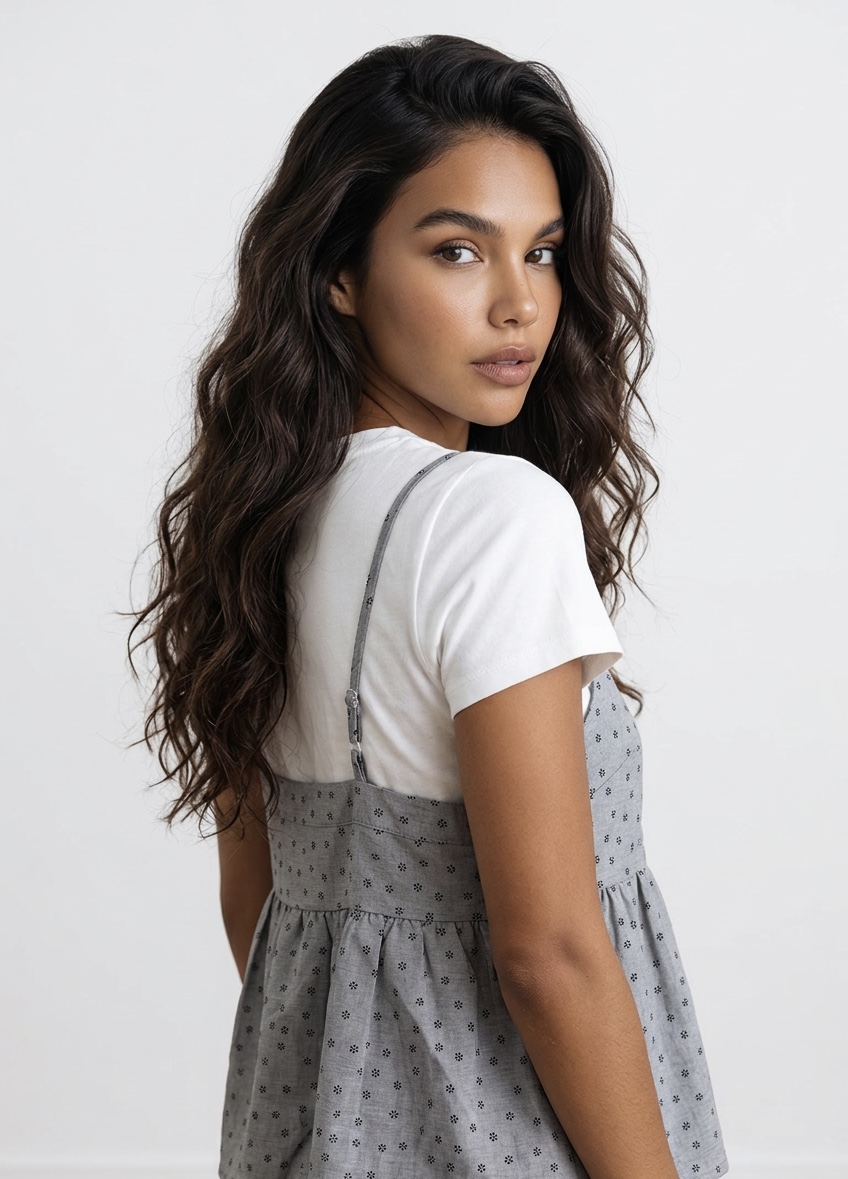 Julia Layered Babydoll Tee Set