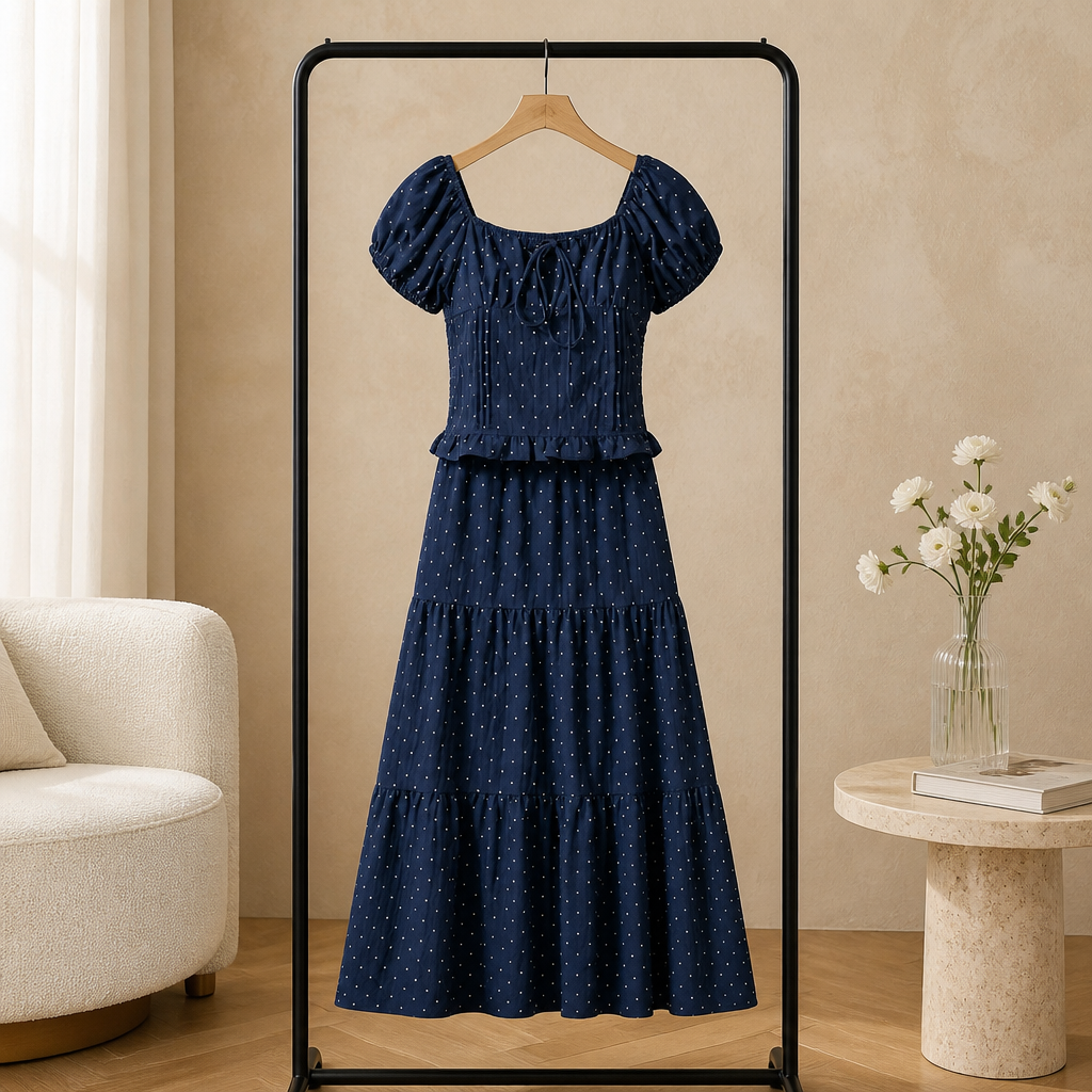 Lily Polka Dot Skirt Set 