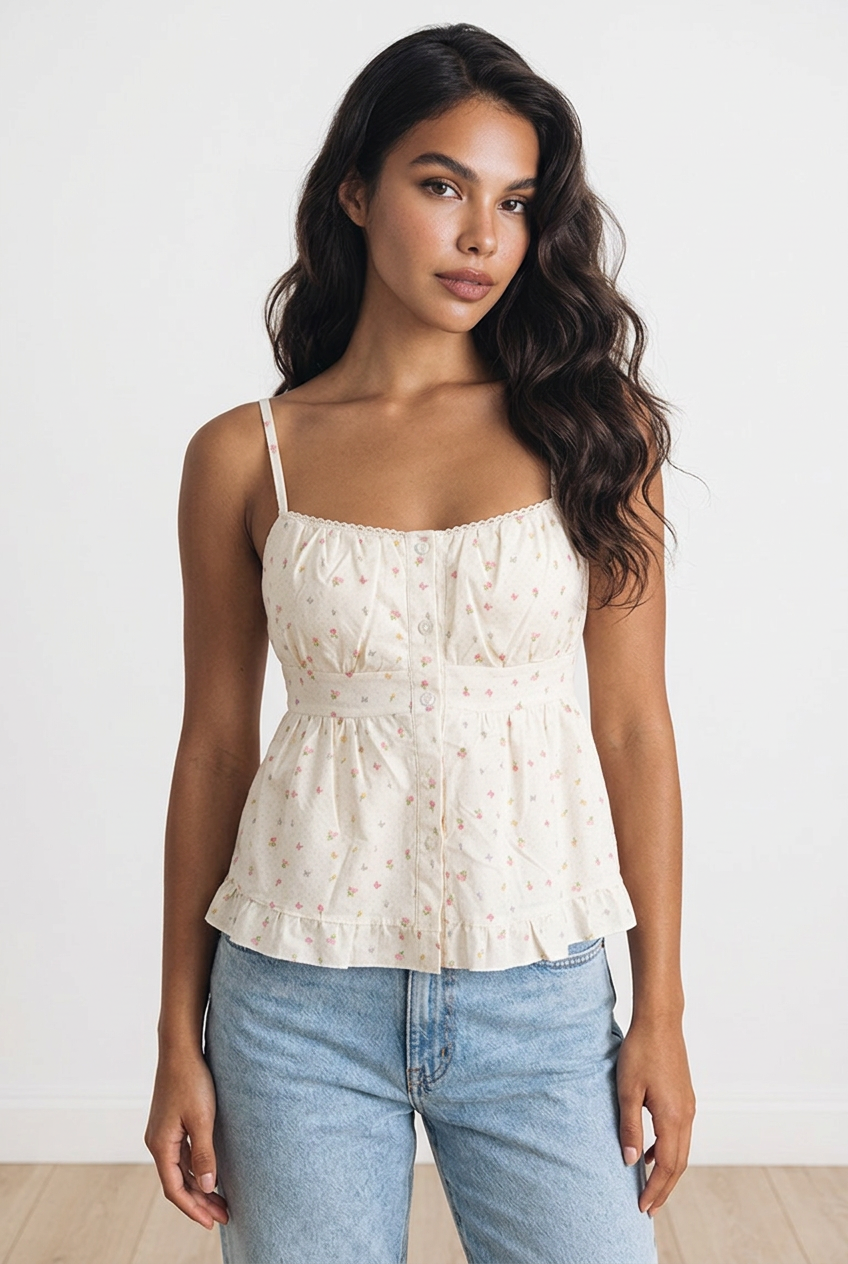 Rosalie Floral Cami Top