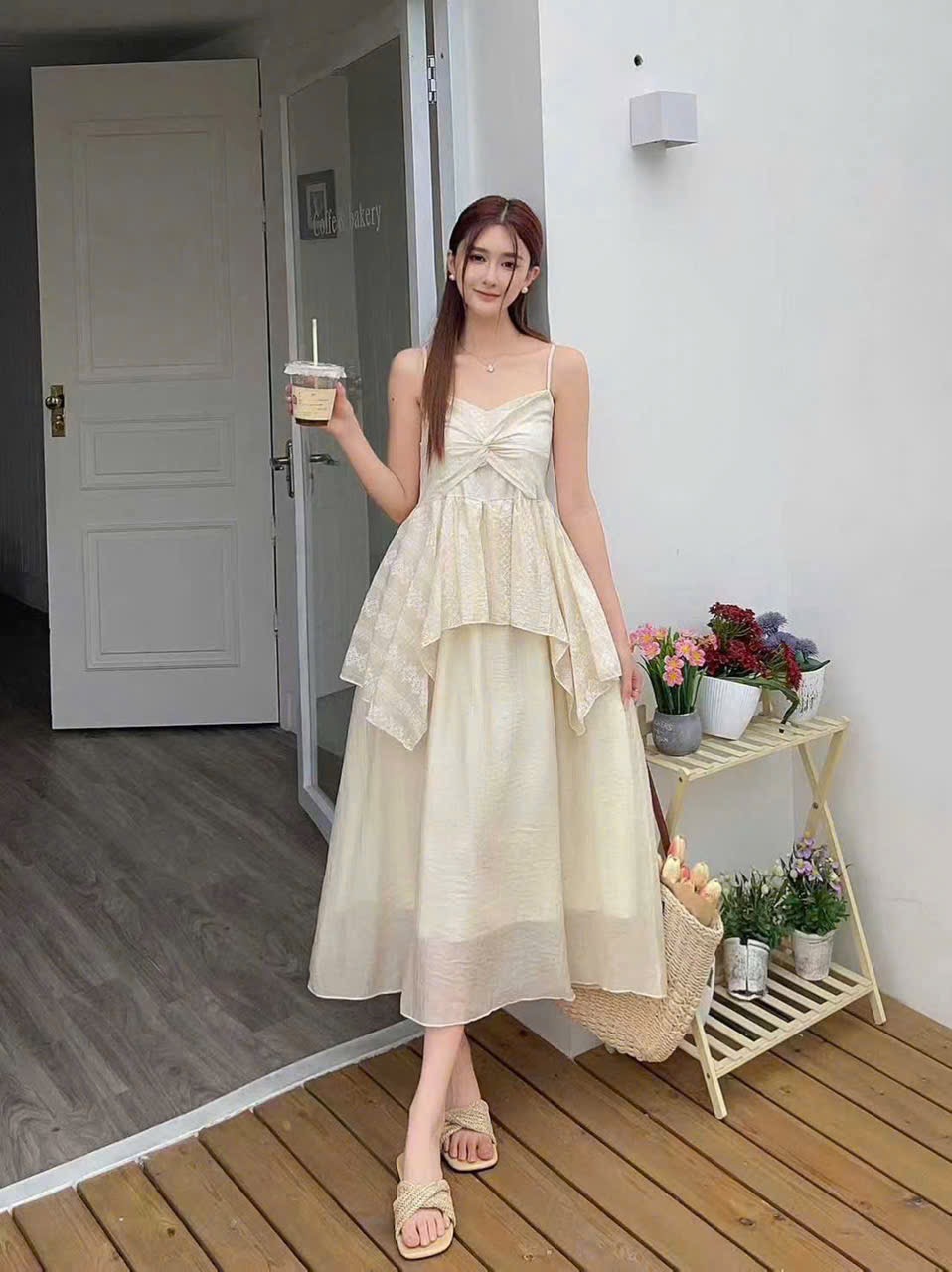 Amara Bow Maxi Dress