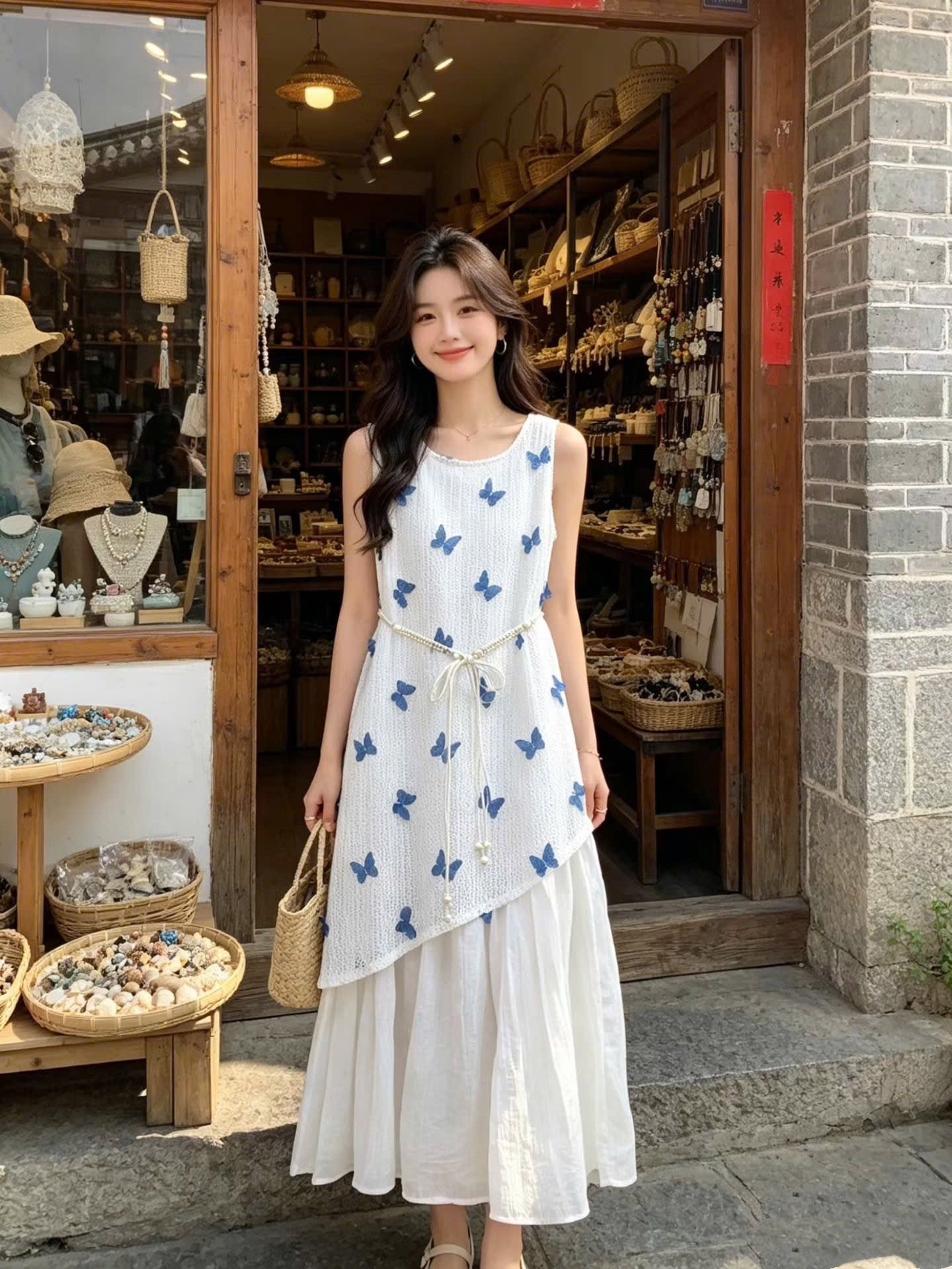 Mariposa Butterfly Maxi Dress