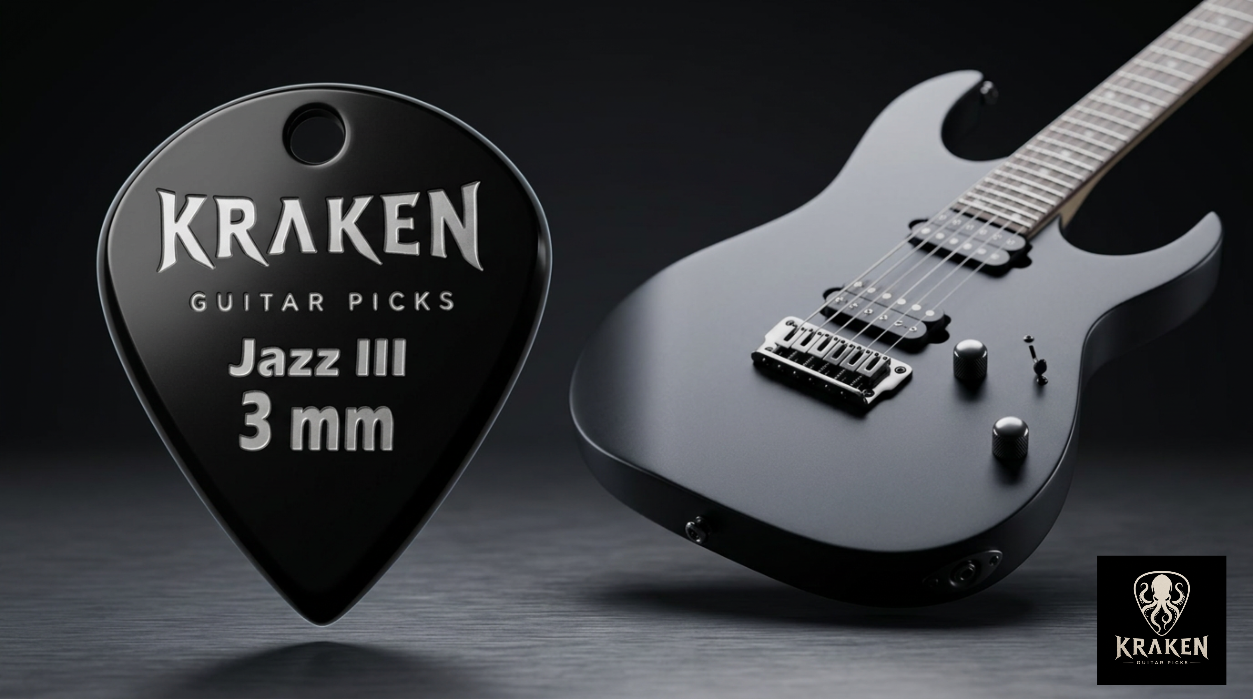 Púa Kraken Jazz III 3mm