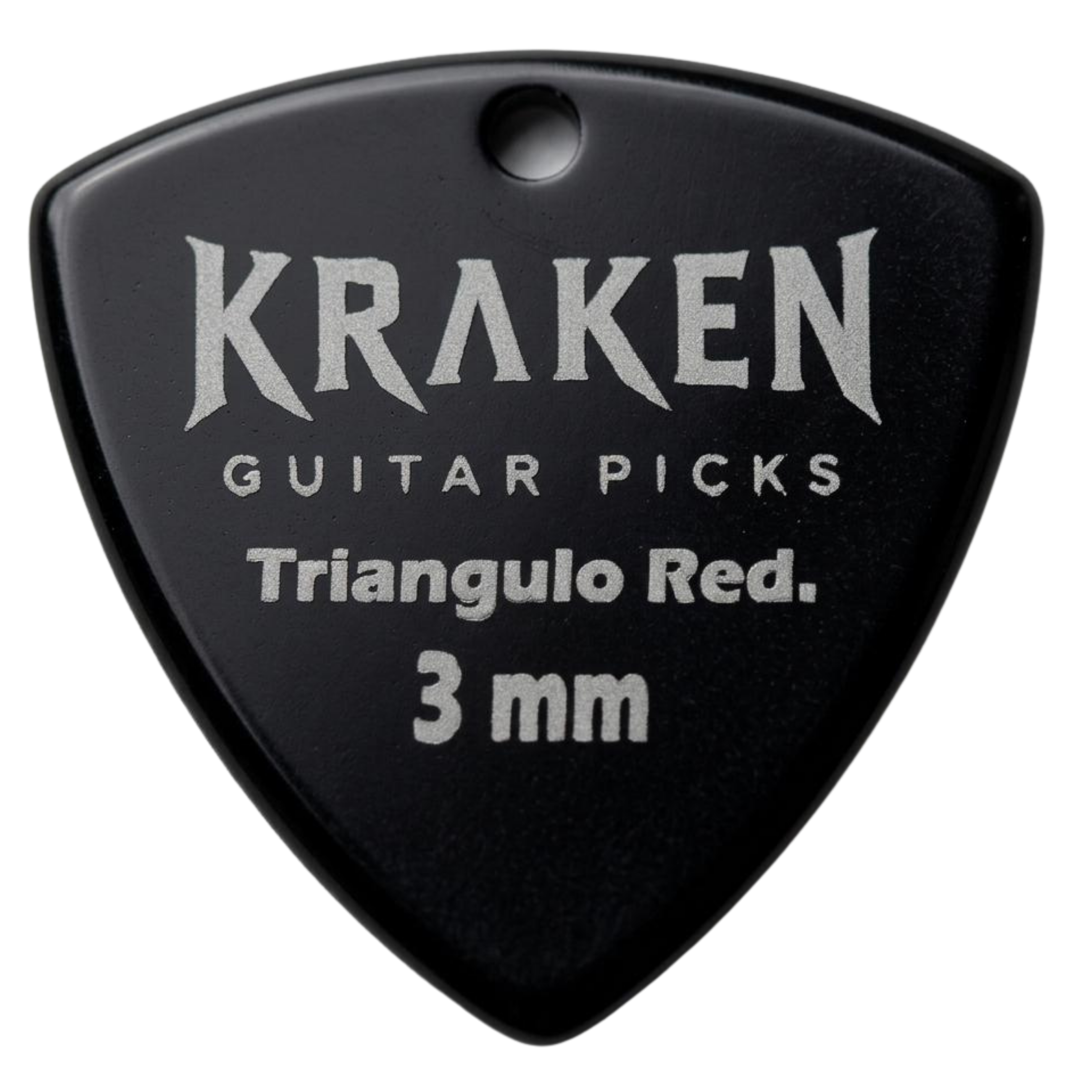 Púa Kraken Triangulo Red 3 mm