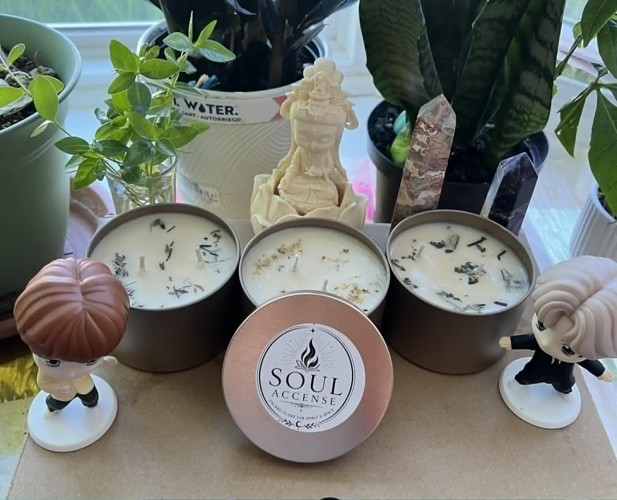 Handmade "Meditation&Clarity"  8oz 