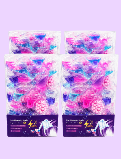 5-in-1 Laundry Pods 4 Pack (120pcs)
